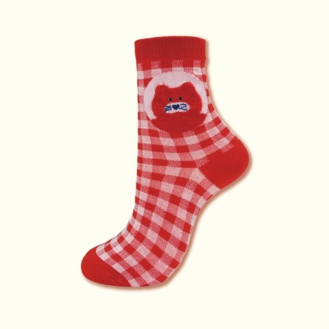 レディース　クルーソックス（mojojojo）