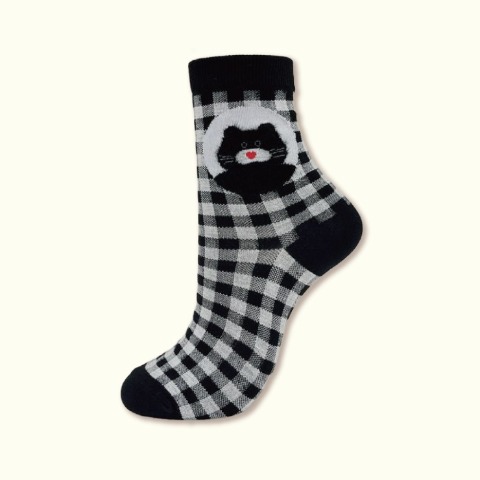 レディース　クルーソックス（mojojojo）