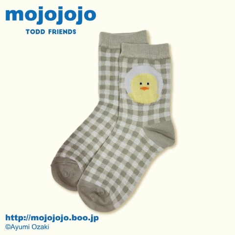レディース　クルーソックス（mojojojo）