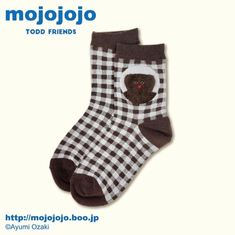 レディース　クルーソックス（mojojojo）