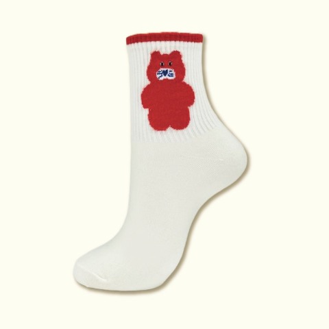 レディース　クルーソックス（mojojojo）