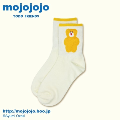 レディース　クルーソックス（mojojojo）