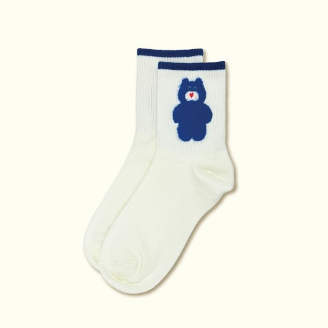 レディース　クルーソックス（mojojojo）