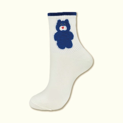 レディース　クルーソックス（mojojojo）