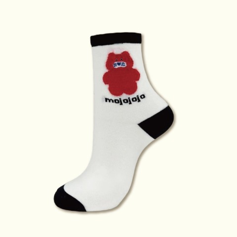 レディース　クルーソックス（mojojojo）