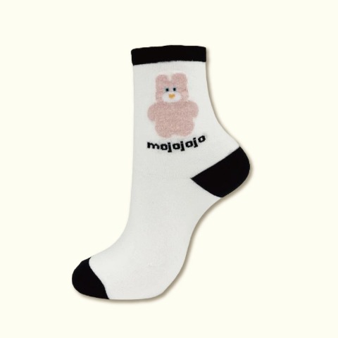 レディース　クルーソックス（mojojojo）