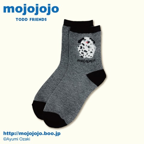 レディース　クルーソックス（mojojojo）