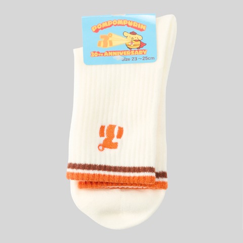 レディース　ソックス（ポムポムプリン）