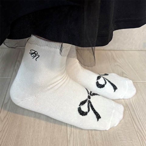 レディース　クルーソックス（青木菜花）