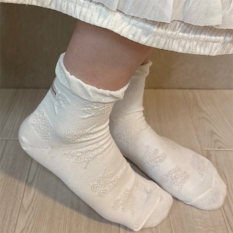 レディース　クルーソックス（青木菜花）