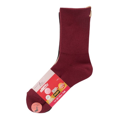 レディース　3足組ソックス（FIBER HEAT×MUMU）