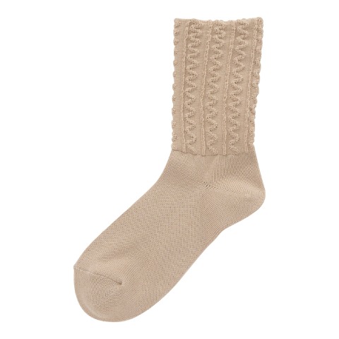 レディース　3足組ソックス（FIBER HEAT×MUMU）