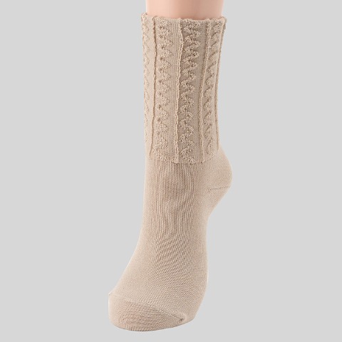 レディース　3足組ソックス（FIBER HEAT×MUMU）