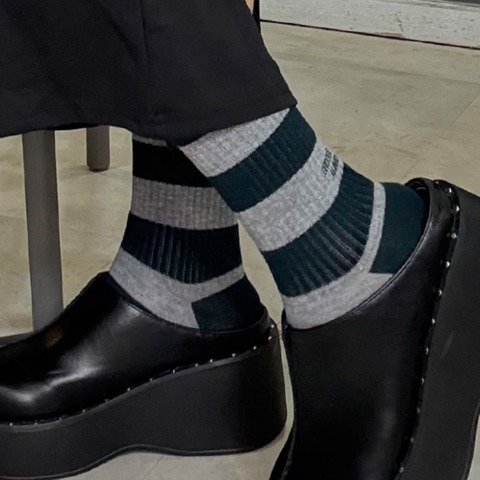 レディース　クルーソックス（おなつ）