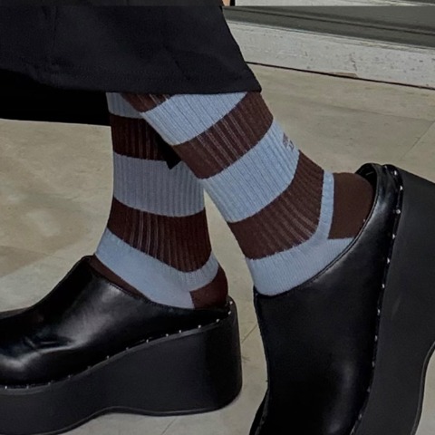 レディース　クルーソックス（おなつ）