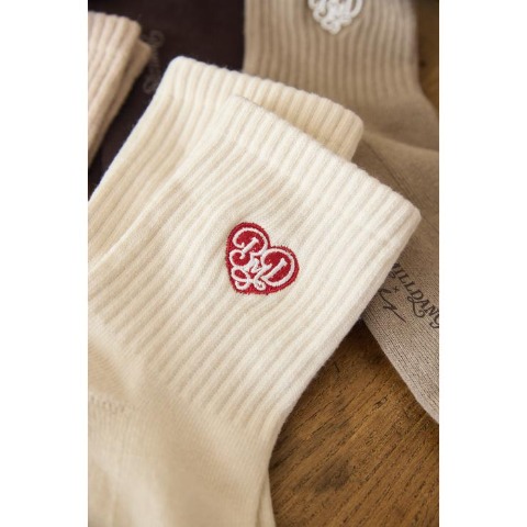 レディース　ソックス（tal.by yumi.×BOMILLDANG）