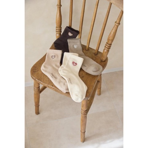 レディース　ソックス（tal.by yumi.×BOMILLDANG）