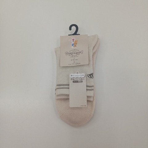 レディース　ソックス（tal.by yumi.×BOMILLDANG）