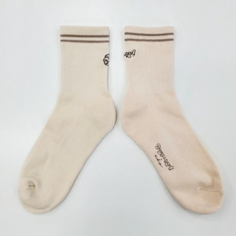 レディース　ソックス（tal.by yumi.×BOMILLDANG）