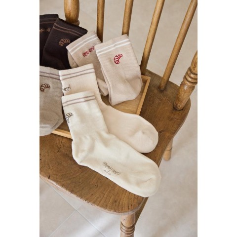 レディース　ソックス（tal.by yumi.×BOMILLDANG）