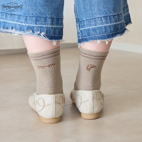 レディース　ソックス（tal.by yumi.×BOMILLDANG）
