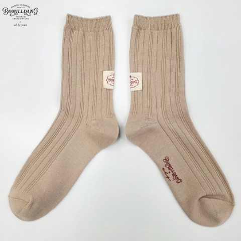 レディース　ソックス（tal.by yumi.×BOMILLDANG）