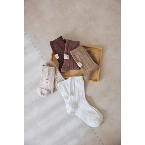 レディース　ソックス（tal.by yumi.×BOMILLDANG）