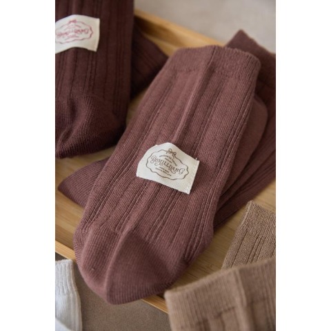 レディース　ソックス（tal.by yumi.×BOMILLDANG）