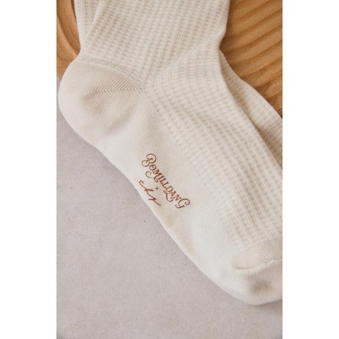 レディース　ソックス（tal.by yumi.×BOMILLDANG）