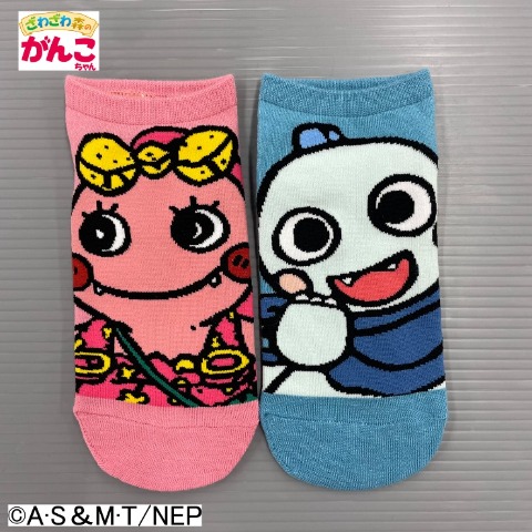 レディース　スニーカーソックス（がんこちゃん）