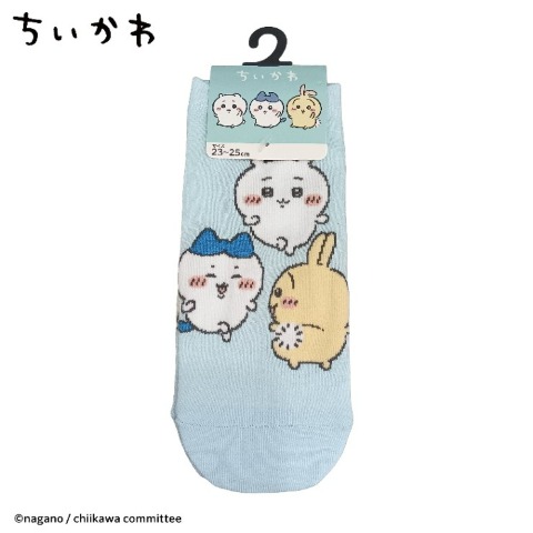 レディース　スニーカーインソックス（ちいかわ）