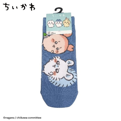 レディース　スニーカーインソックス（ちいかわ）