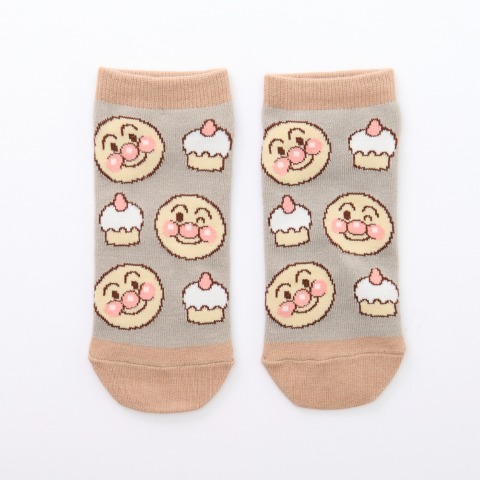 レディース　スニーカーソックス（アンパンマン）