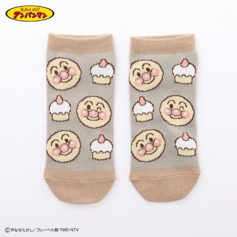 レディース　スニーカーソックス（アンパンマン）