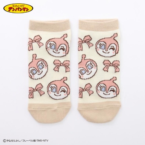 レディース　スニーカーソックス（アンパンマン）