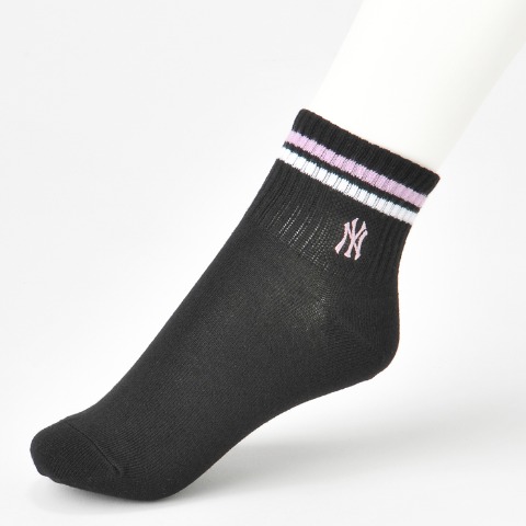 レディース 3足組ショートソックス（MLB）