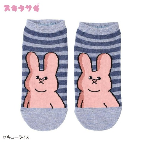 レディース　スニーカーインソックス（スキウサギ）
