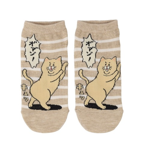 レディース　スニーカーインソックス（ネコノヒー）