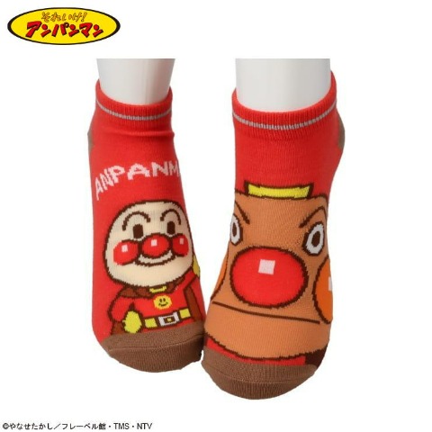 レディース　スニーカーソックス（アンパンマン）