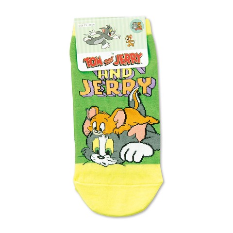 レディース　スニーカーソックス（トムとジェリー）