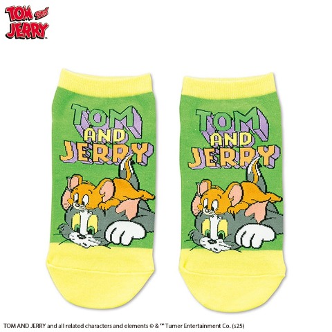 レディース　スニーカーソックス（トムとジェリー）