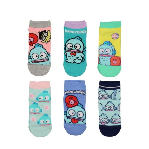 レディース　6足組ソックス（ハンギョドン）