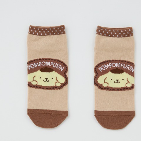 レディース　ソックス（ポムポムプリン）