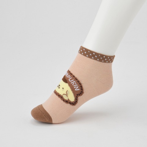 レディース　ソックス（ポムポムプリン）