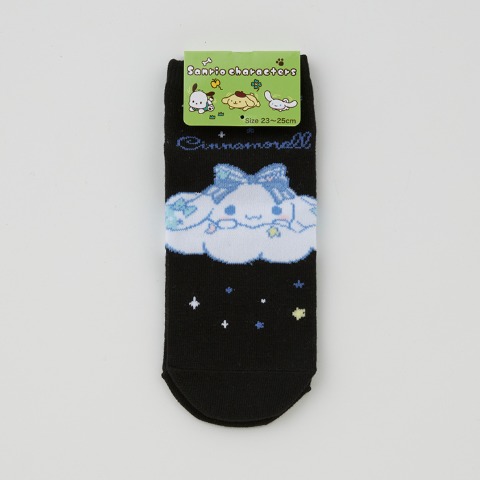 レディース　ソックス（シナモロール）