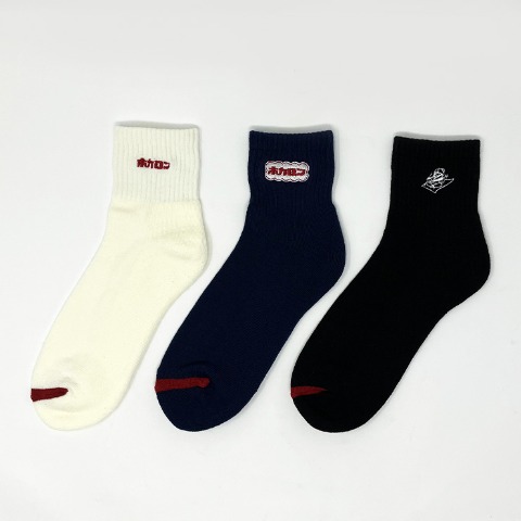 レディース　3足組ソックス（ホカロン）