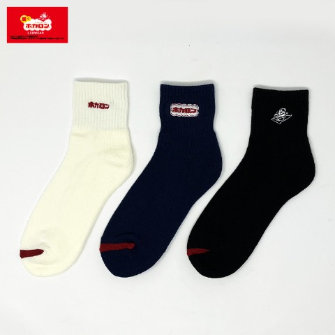 レディース　3足組ソックス（ホカロン）