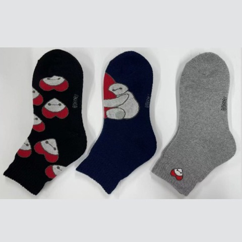 レディース　ソックス（ベイマックス・FIBER HEAT）