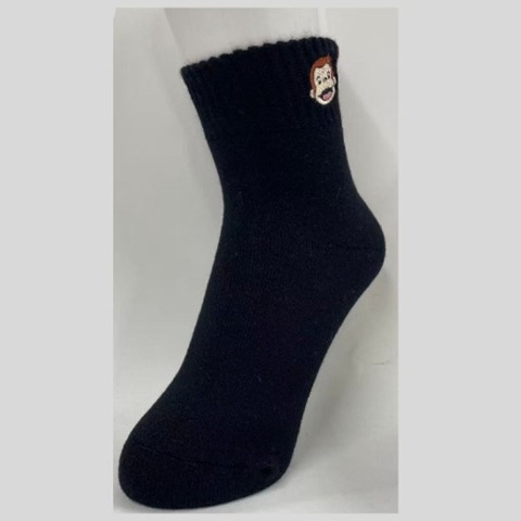 レディース　ソックス（おさるのジョージ・FIBER HEAT）