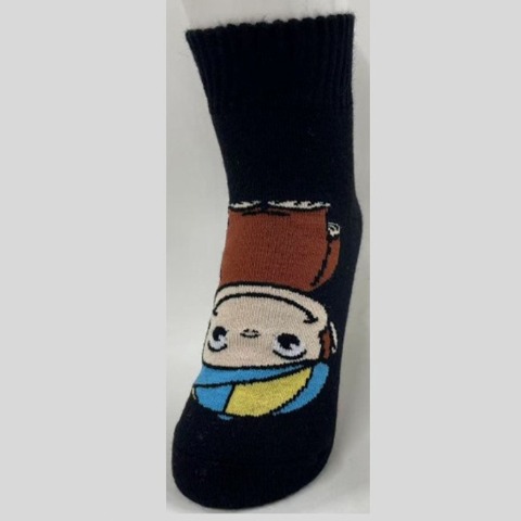 レディース　ソックス（おさるのジョージ・FIBER HEAT）